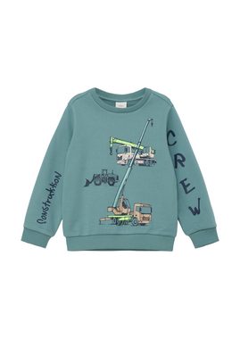 s.Oliver Sweatshirt Sweatshirt mit Frontprint