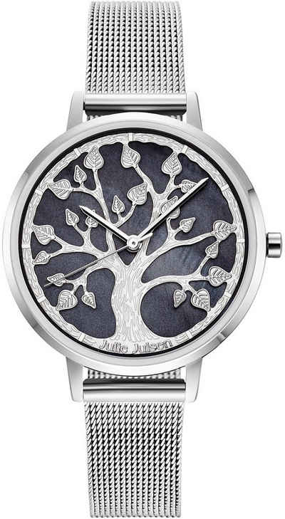 Julie Julsen Quarzuhr Tree of Life Silver, JJW0927SME