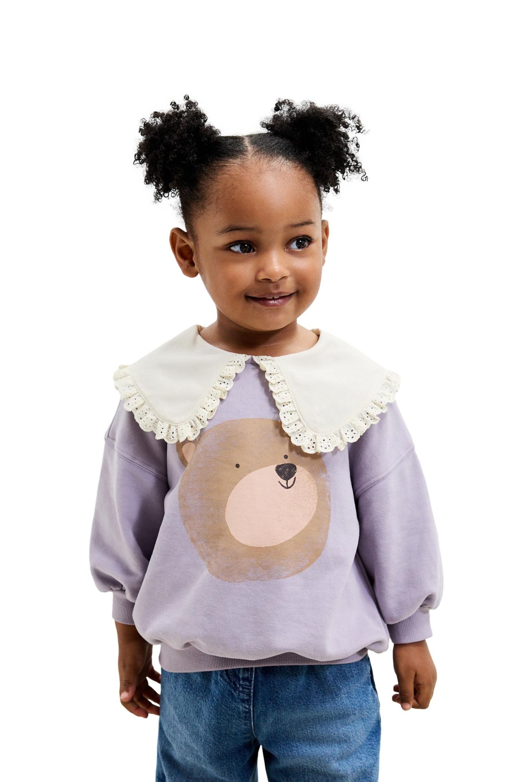 Next Sweater Sweatshirt mit Kragen (1-tlg) günstig online kaufen