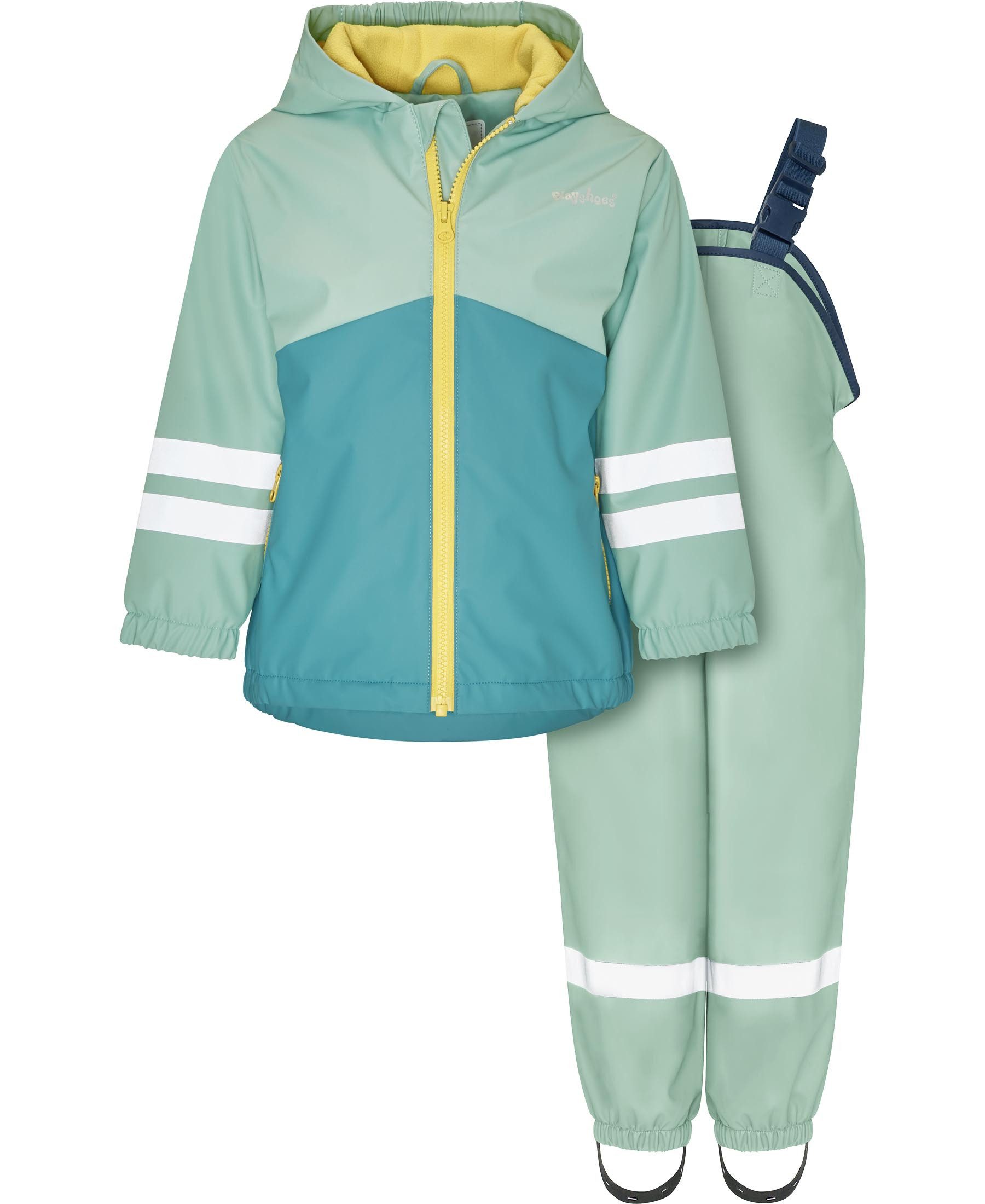 Playshoes Regenoverall Regen-Anzug mit Fleece-Futter