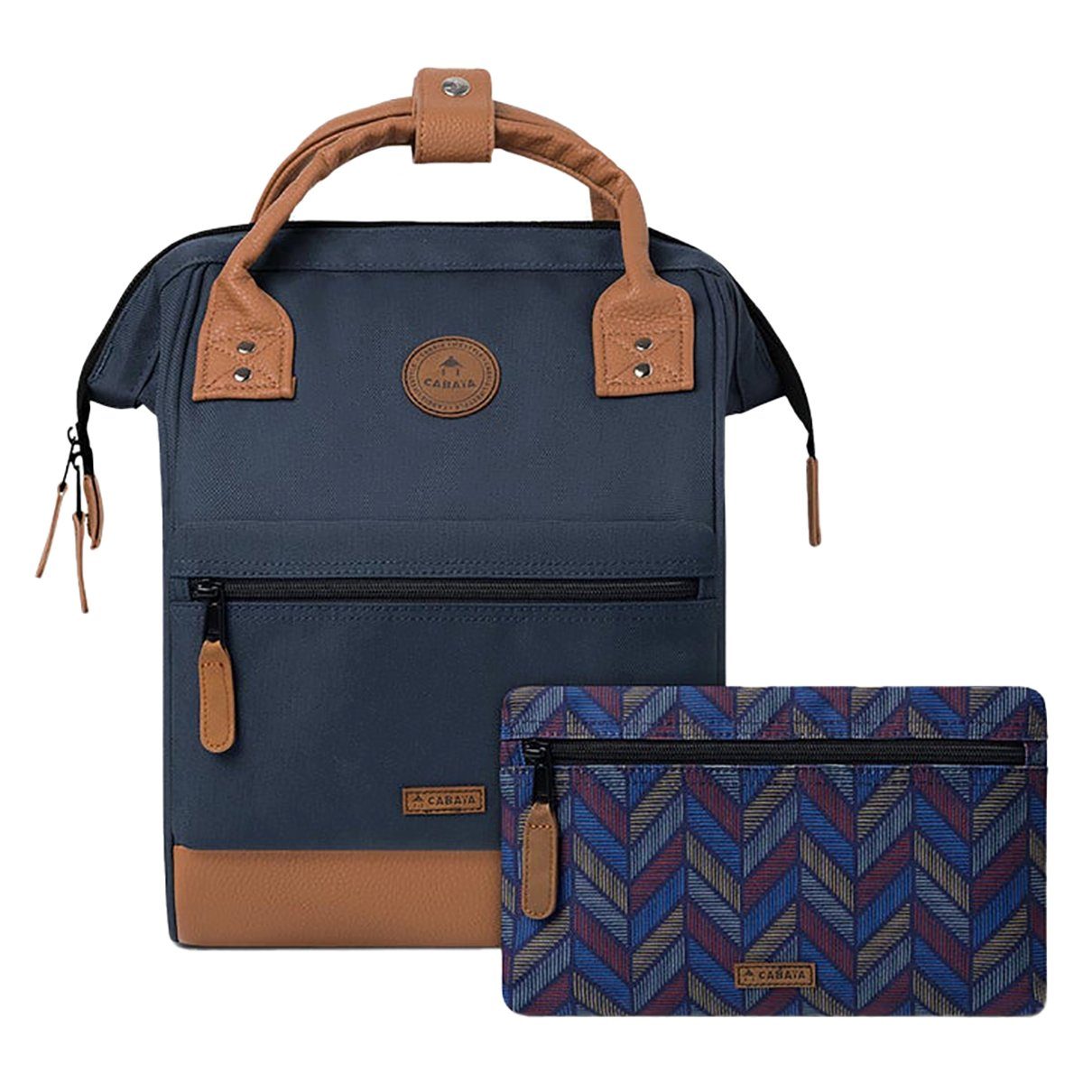 CABAIA Rucksack Adventurer Small Chicago (Set, 3-tlg., inkl. 2 auswechselba günstig online kaufen