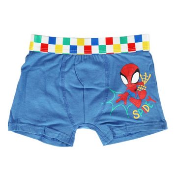 MARVEL Boxershorts Marvel Spidey Kinder Jungen 2er Pack Boxershorts Unterhose (2-St) Gr. 92 bis 128