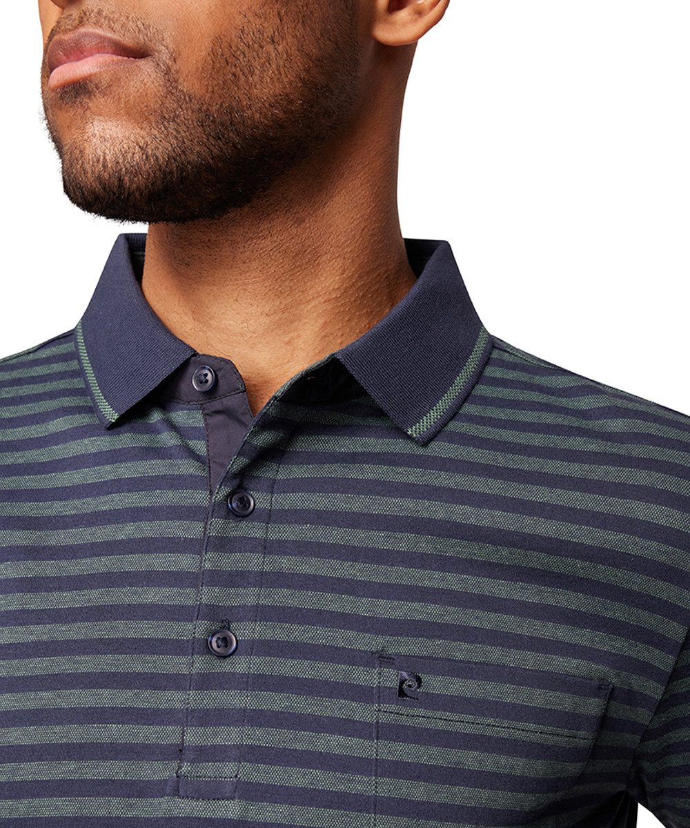 Pierre Cardin Langarm-Poloshirt 1/1 PoloKN super softe Jersey-Baumwolle – Bild 4 von 5