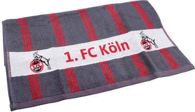 1. FC Köln Handtuch 1. FC Köln Handtuch Duschtuch gestreift 50x100cm