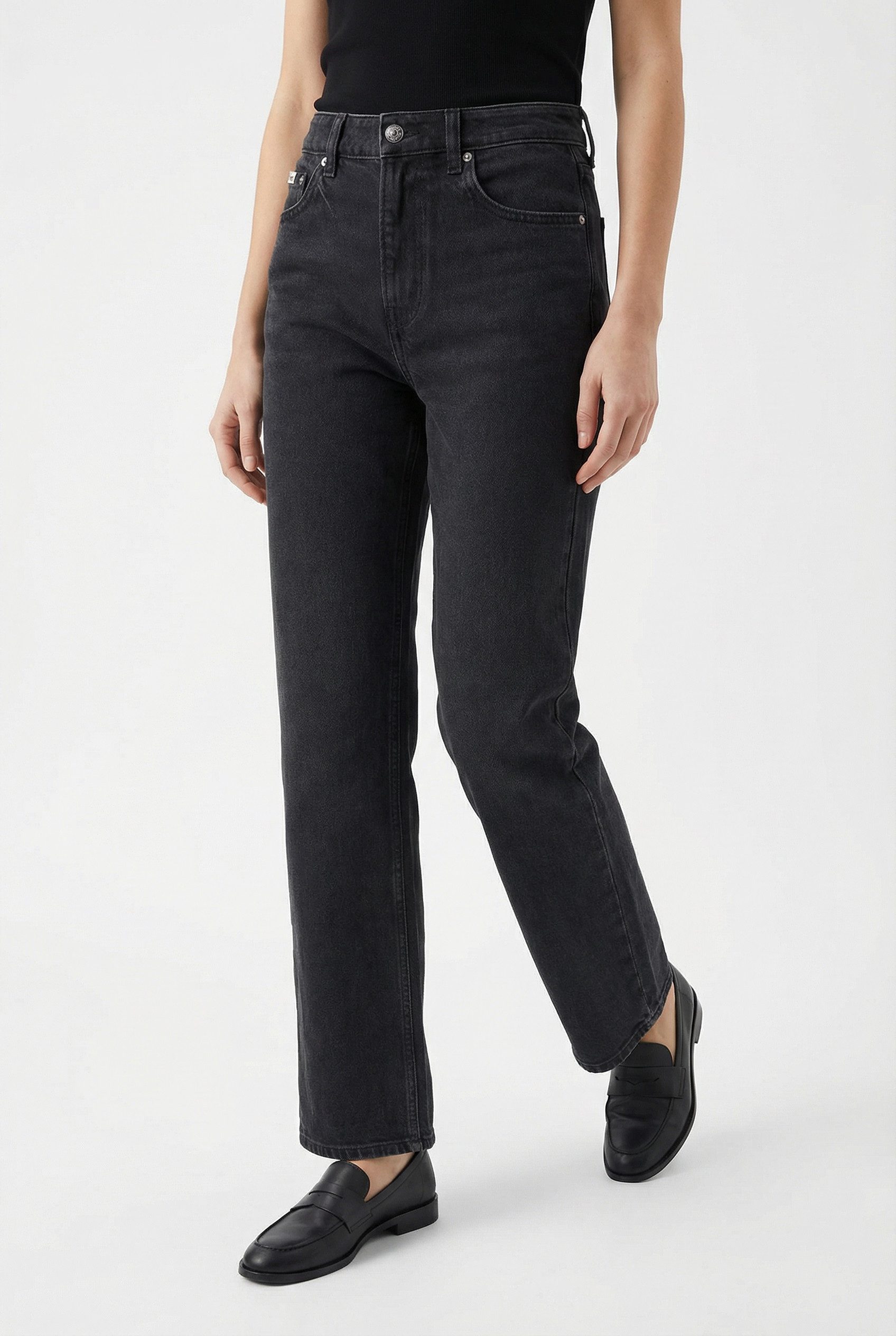 Calvin Klein Jeans Straight-Jeans Mit Gürtelschlaufen