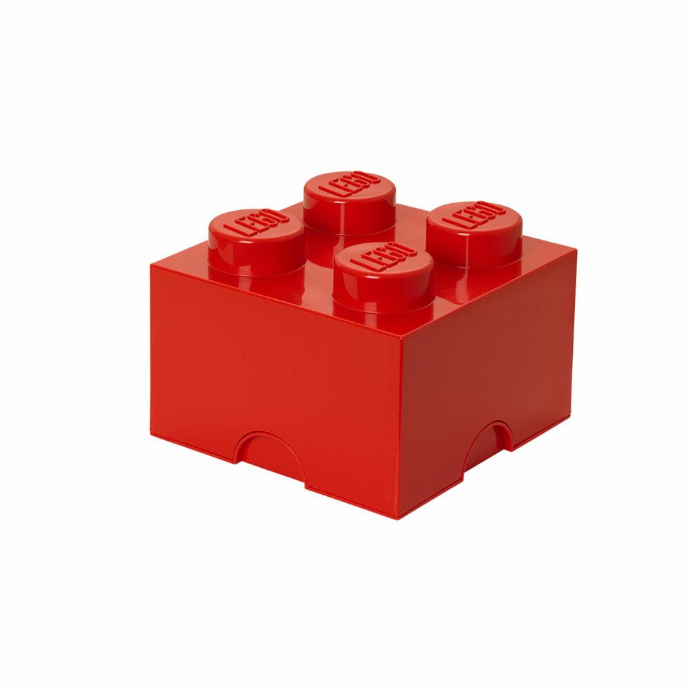 NHG Aufbewahrungsbox LEGO Storage Brick 4 - Red