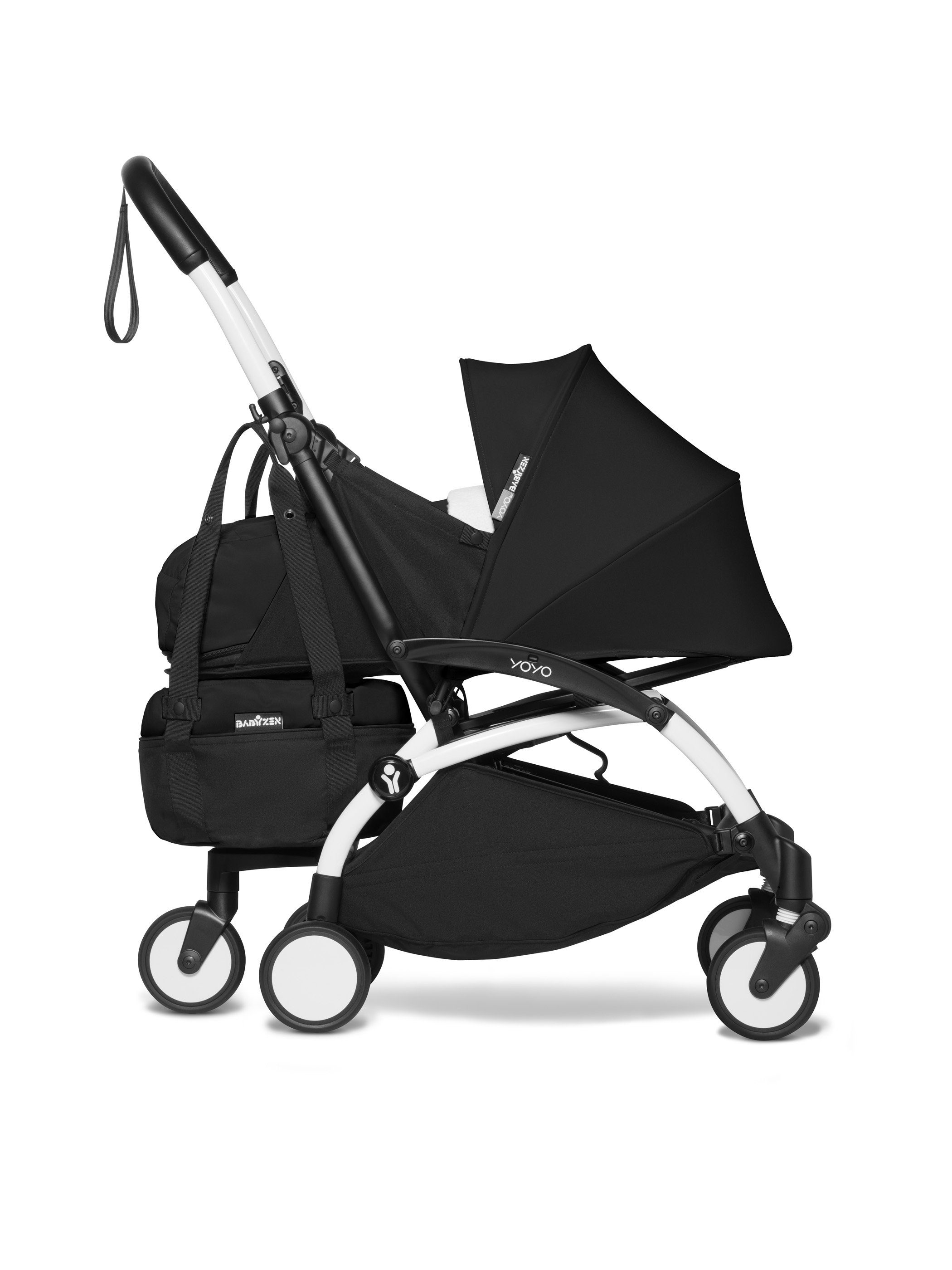 BABYZEN Kinderwagen-Tasche Gestell YOYO YOYO Bag-Einkaufstasche Black passend für