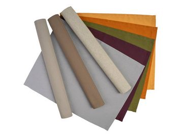Platzset, Wunschton, beties, (1-St., 1 Stück), Tischset ca. 35x45 cm, unifarben, einfarbig silber