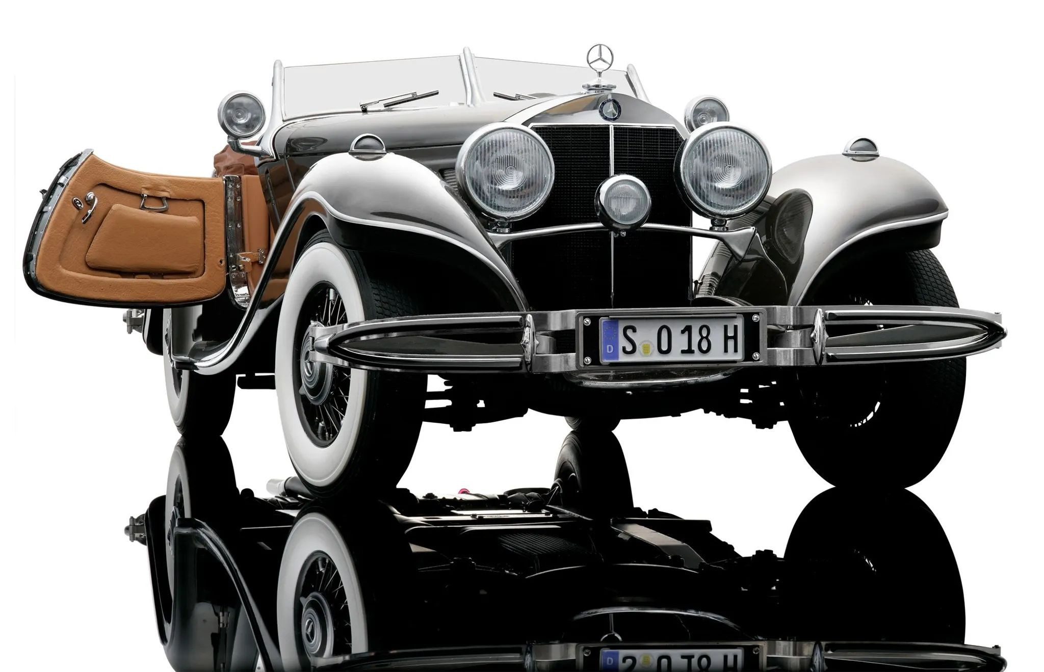 Modellauto Mercedes 500K Spezial Roadster 1934 (1:12)