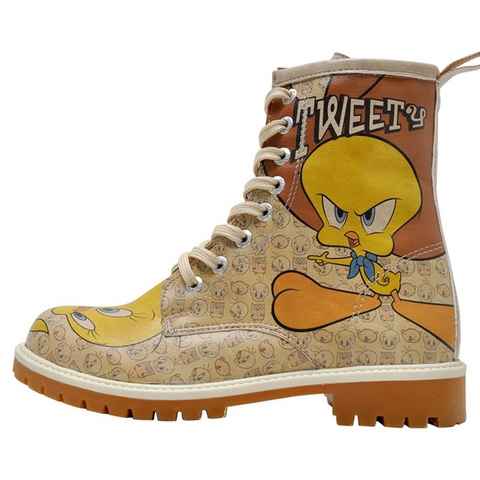 DOGO Tweety Moods Schnürboots Vegan