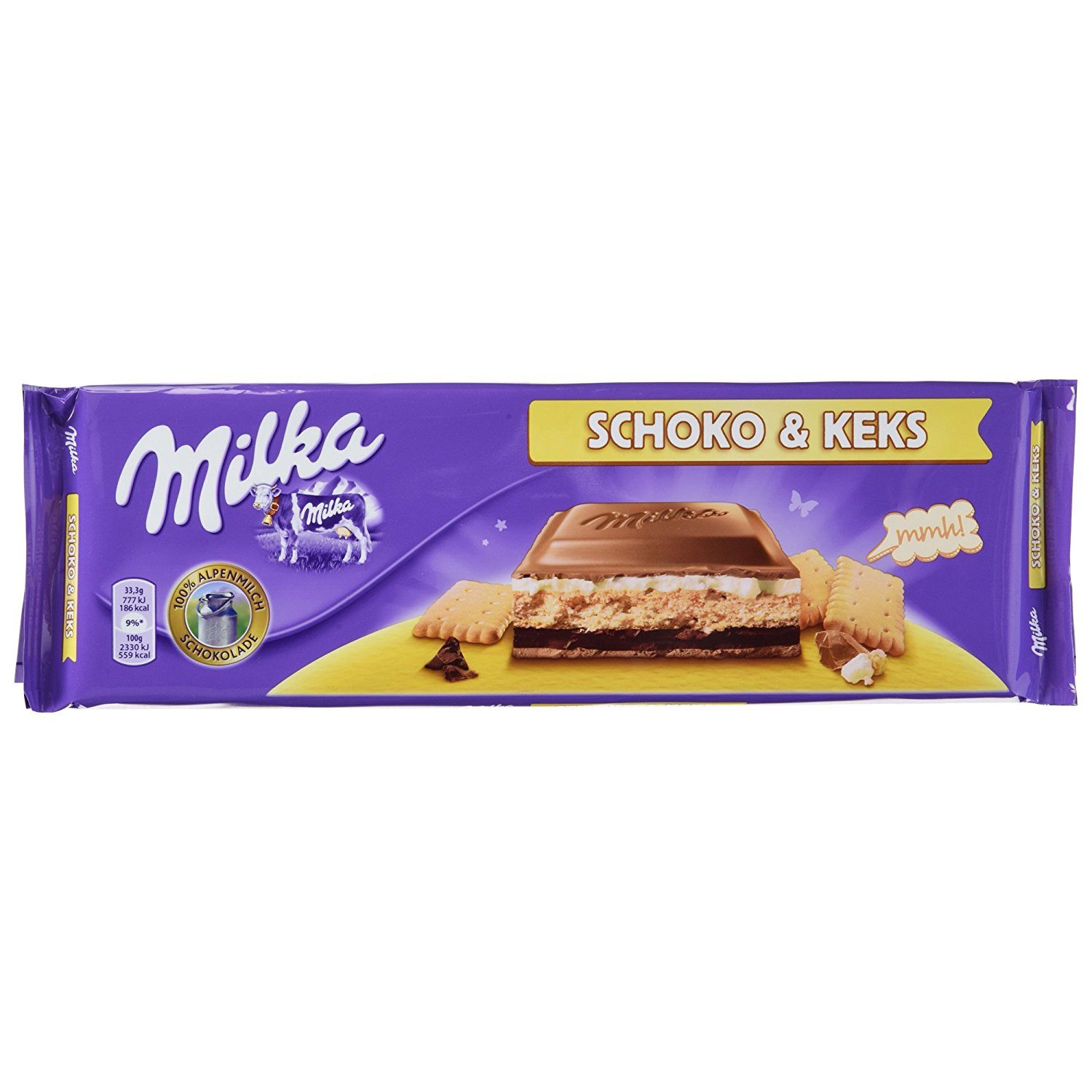 MILKA Schokolade, Milka SchokoKeks 300g 4er Pack