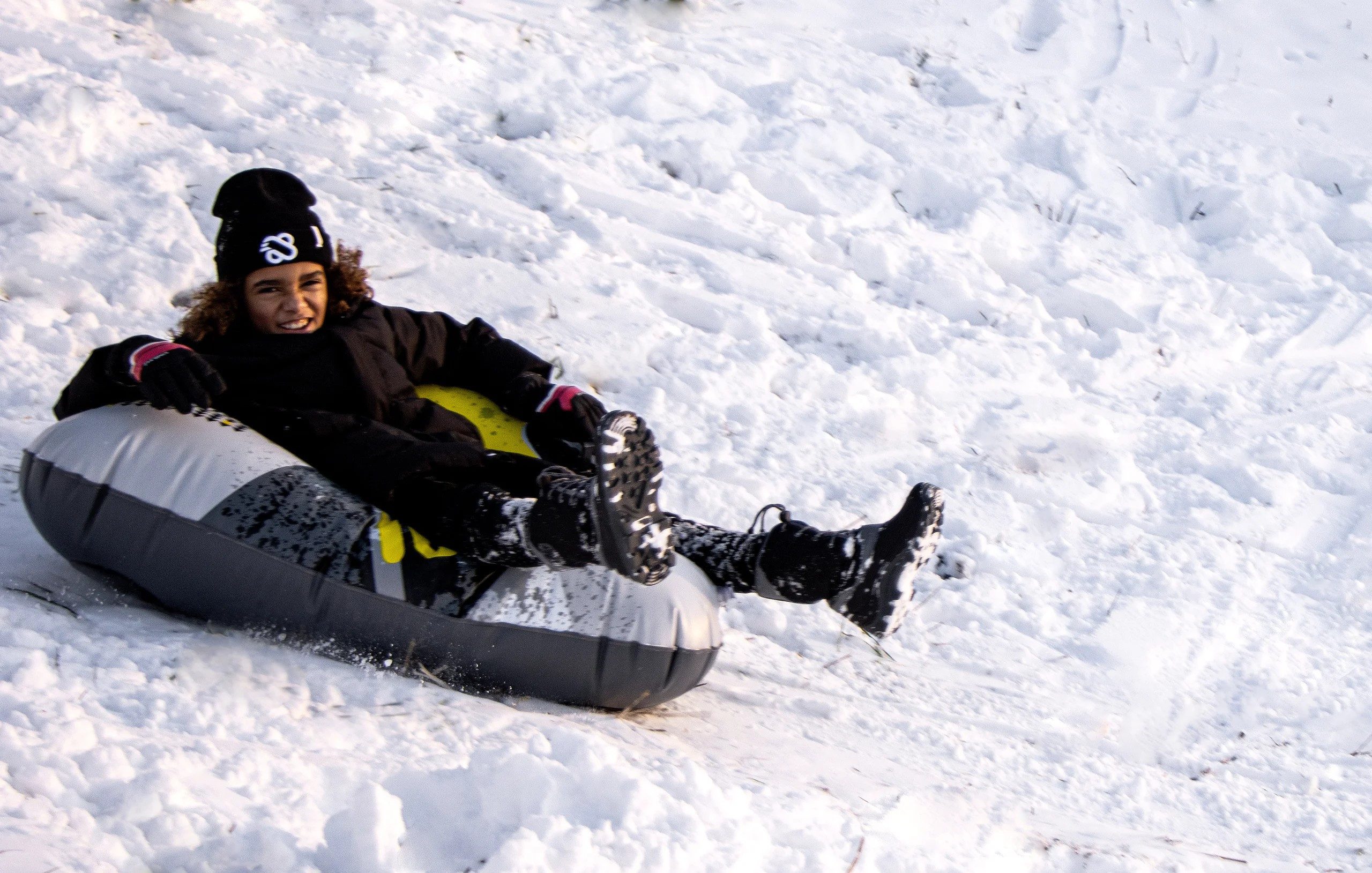Schlitten Snowtube Schneegleiter Schlitten Bob Rodel Reifen Snow Tube