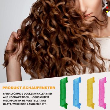 MAGICSHE Haarstyling-Set Spirale Lockenwickler 28 Stück Haare Frisuren Hilfe Set Hitzefrei