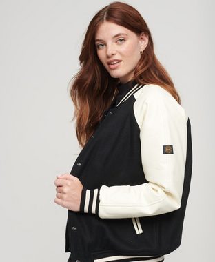 Superdry Collegejacke COLLEGE VARSITY BOMBER JACKET Black