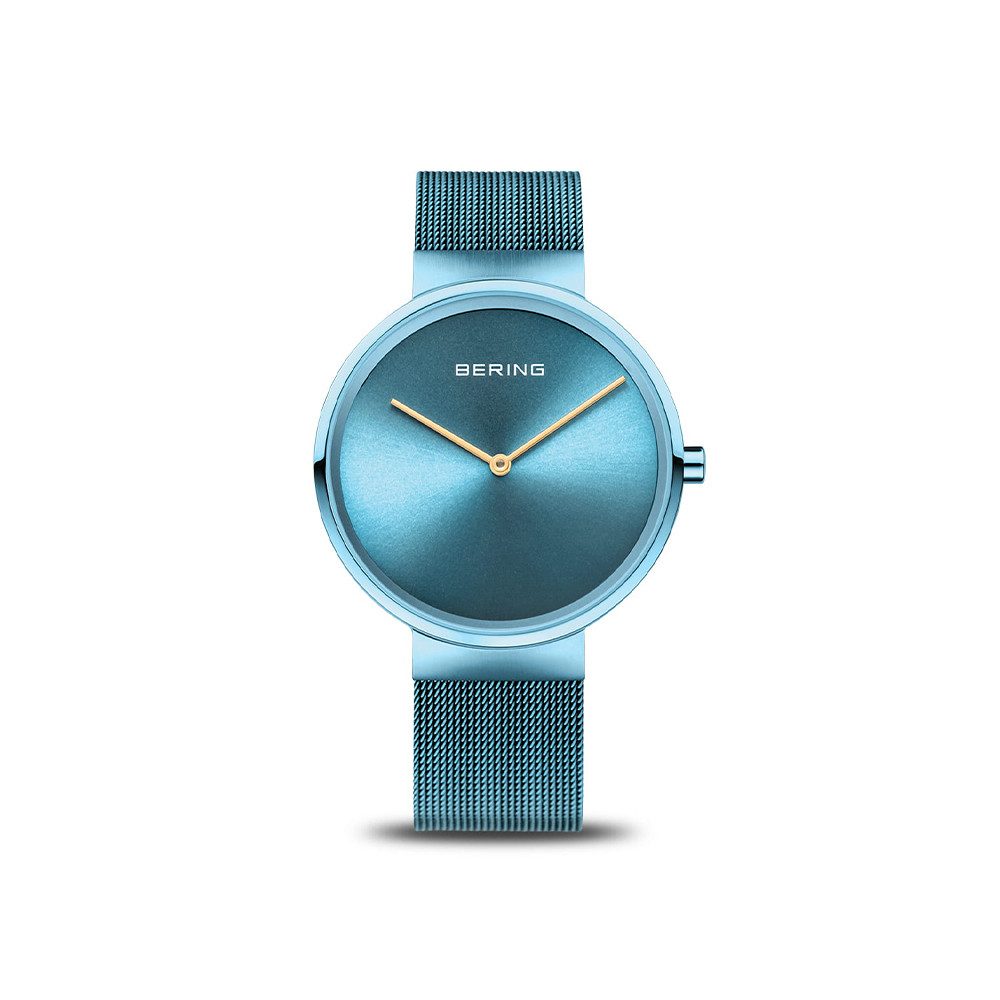Bering Quarzuhr Bering Classic blau poliert/gebürstet 14539-388 14539-388, günstig online kaufen