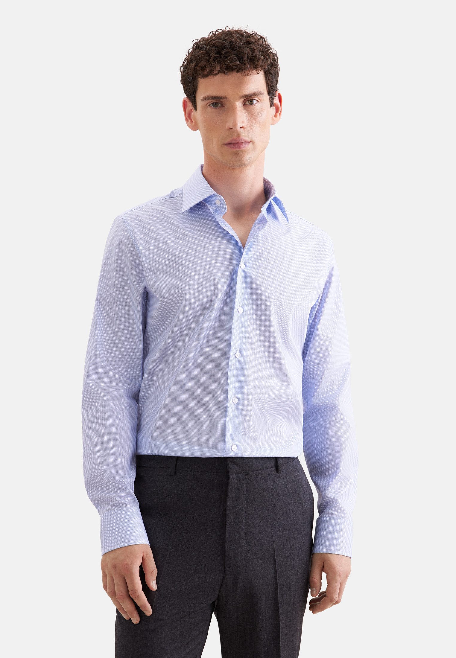 Businesshemd Schwarze Rose