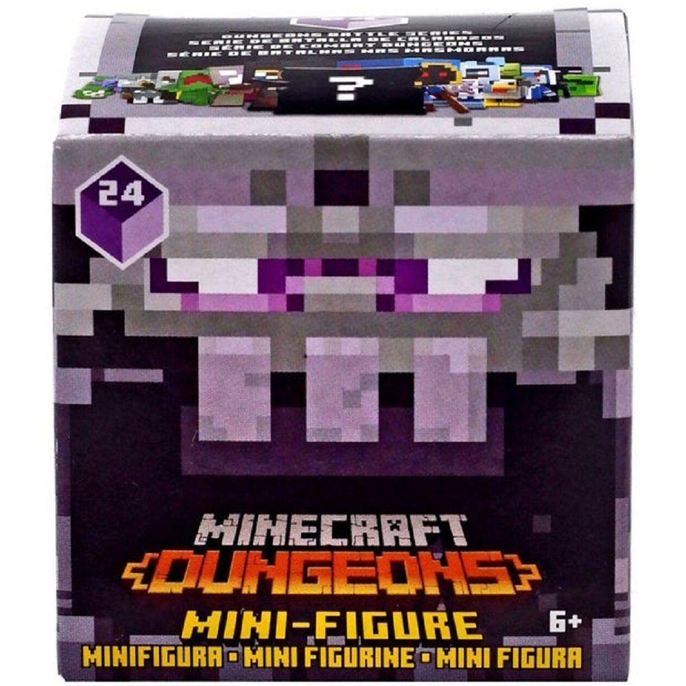 Mattel® Sammelfigur Minecraft - Dungeons Battle Serie - Mini-Figur (1  zufällige Figur) (Blind-Pack, 1tlg), zum sammeln
