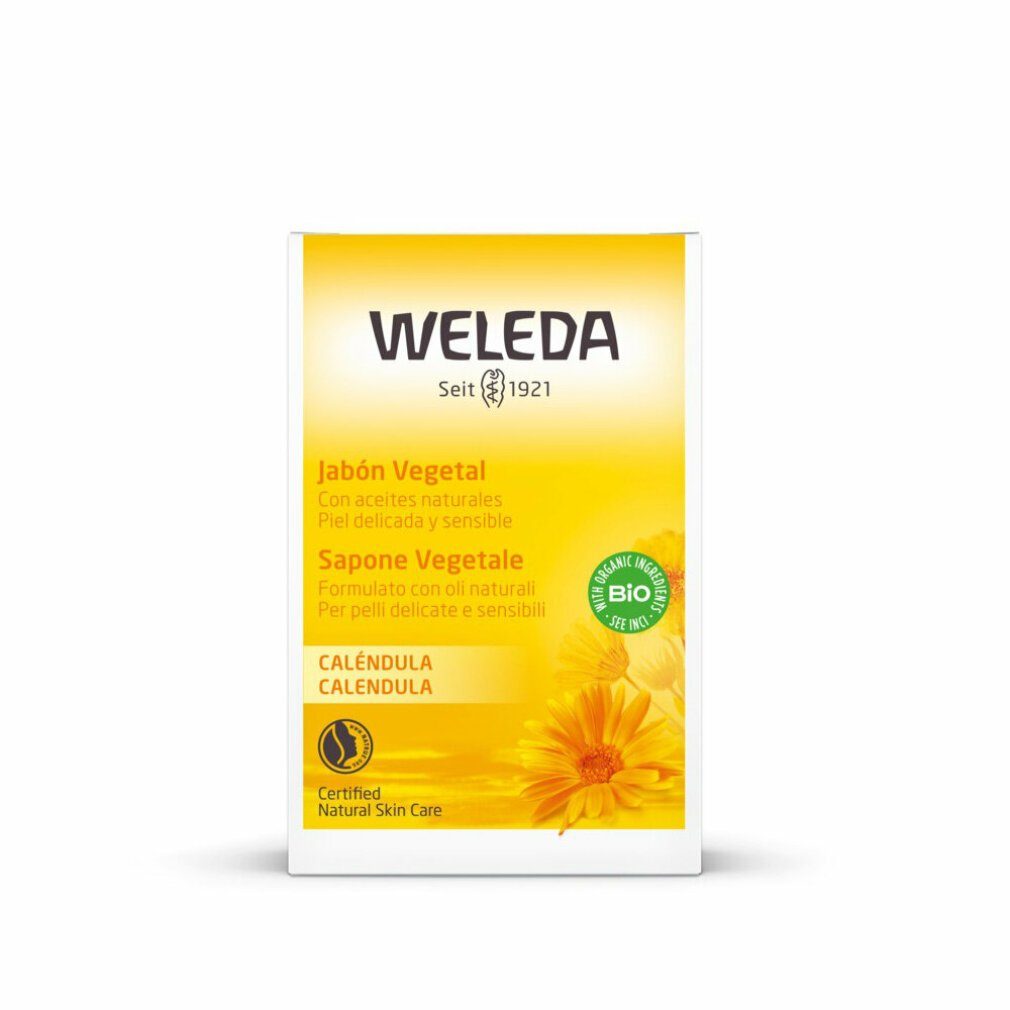 WELEDA Feste Duschseife Cos Jabon Vegetal Calendula 100g