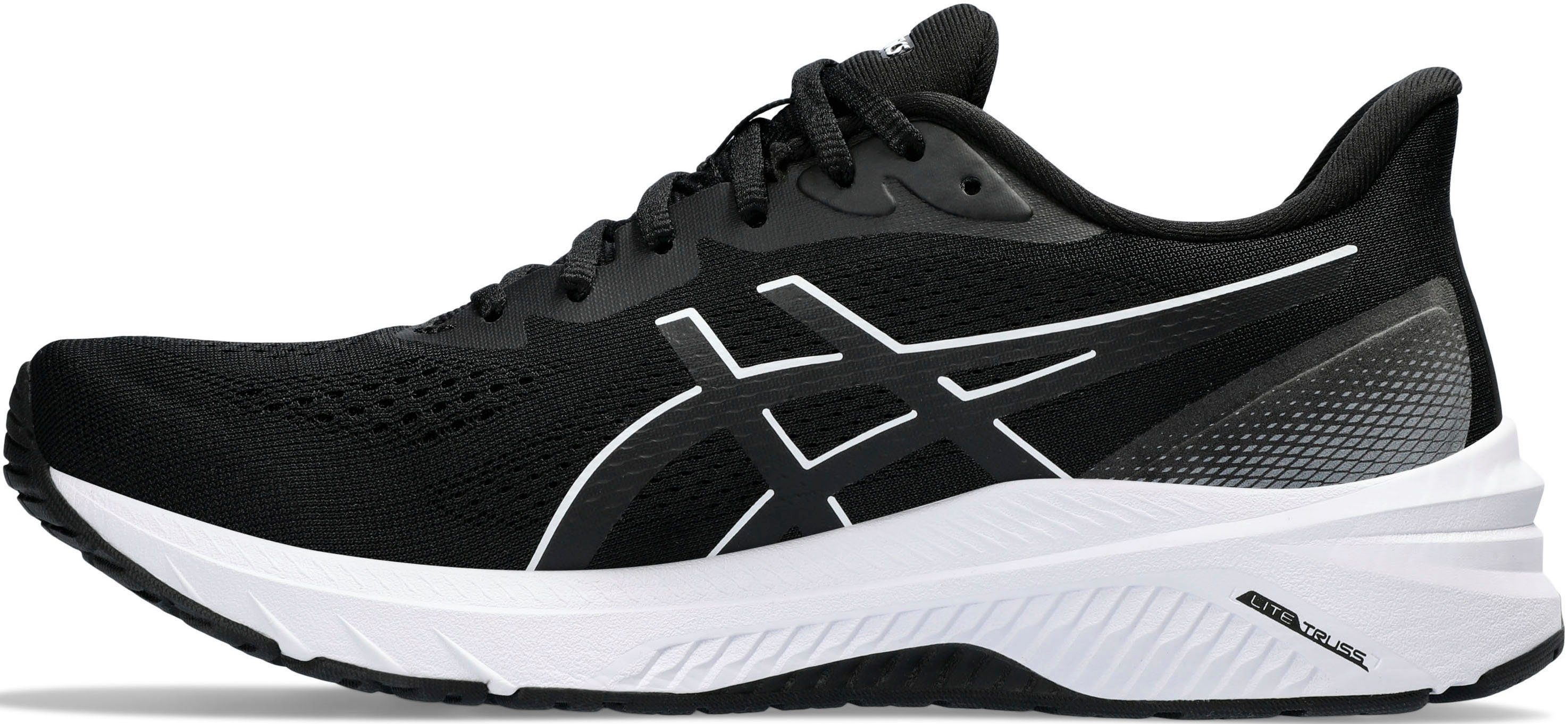 Asics Laufschuh schwarz-weiß 12 GT-1000