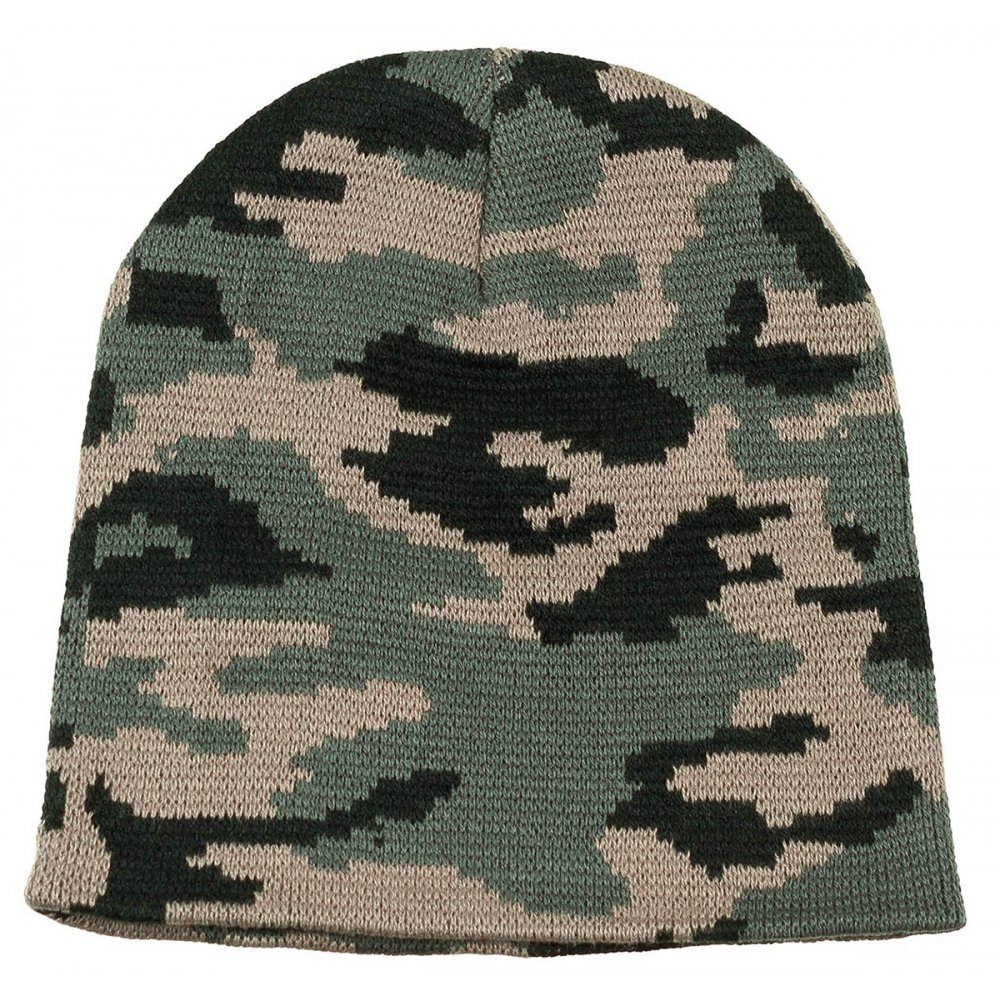 MFH Beanie Strickmütze, Beanie, woodland, fein gestrickt (Packung) doppelt günstig online kaufen