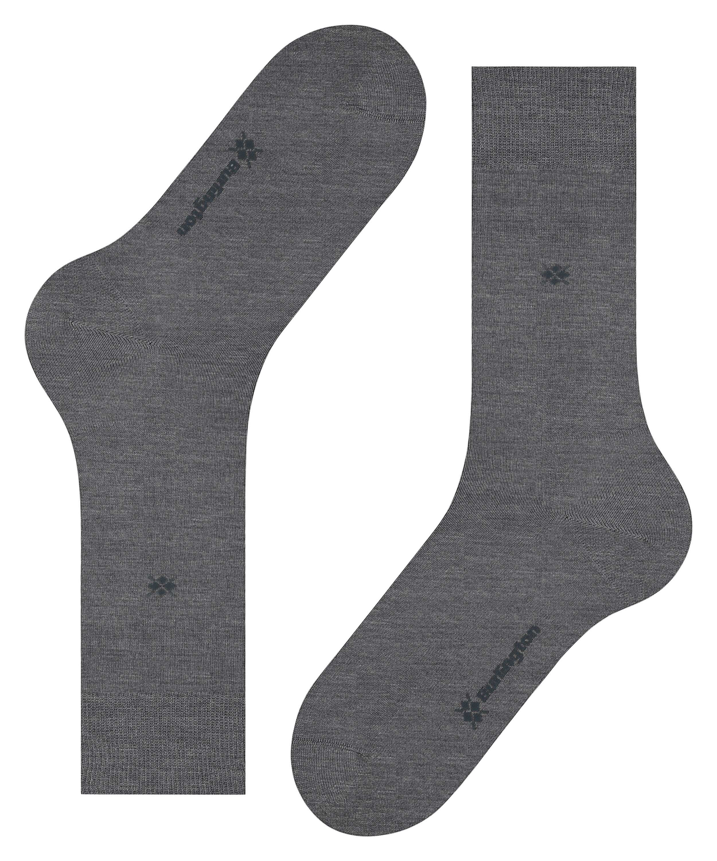 Burlington Socken Dublin Socken mit feiner Baumwolle (1-Paar) mit feiner Baumwolle