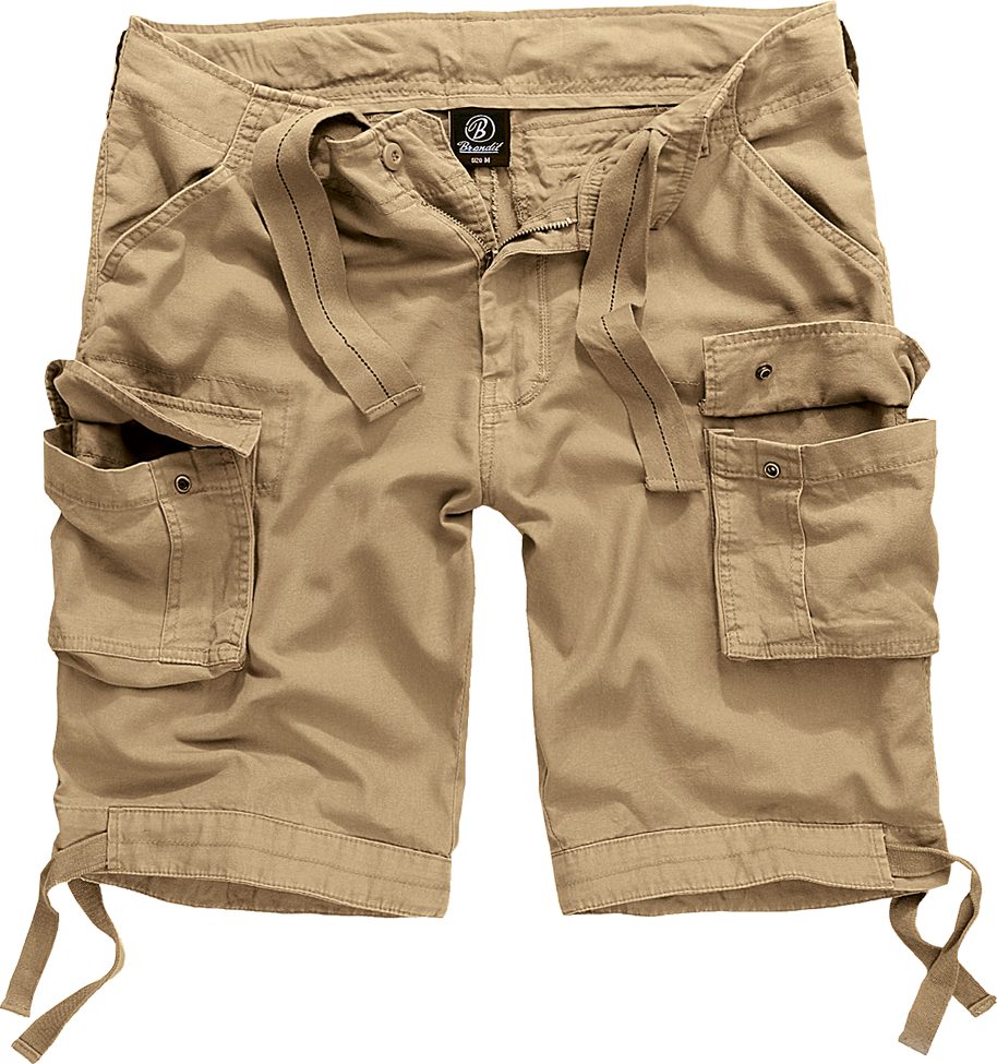 Knielang Cargohose Kurze Beige Herren Brandit Shorts BW Sommer Bermuda Short Army Hose Cargo