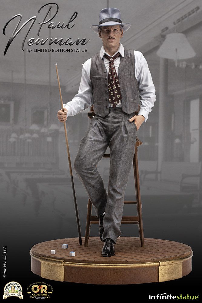 Infinite Statue Sammelfigur PAUL NEWMAN OLD & RARE 1/6 RESIN STATUE