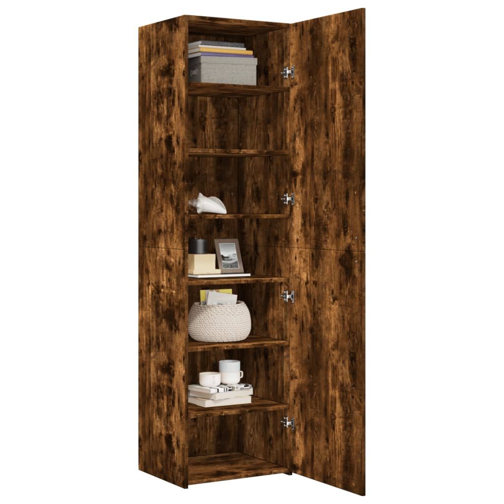 vidaXL Highboard Highboard Räuchereiche 50x42,5x185 cm günstig online kaufen