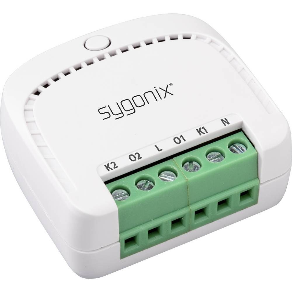 Sygonix Relais-Schalter mit eingebautem Wi-Fi, 10 A, 2 Kanäle SY-4699842 Smart-Home-Zubehör