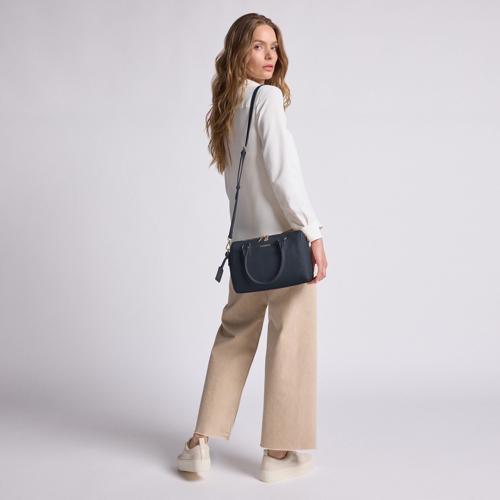 Lazarotti Henkeltasche Bologna Leather, Leder günstig online kaufen