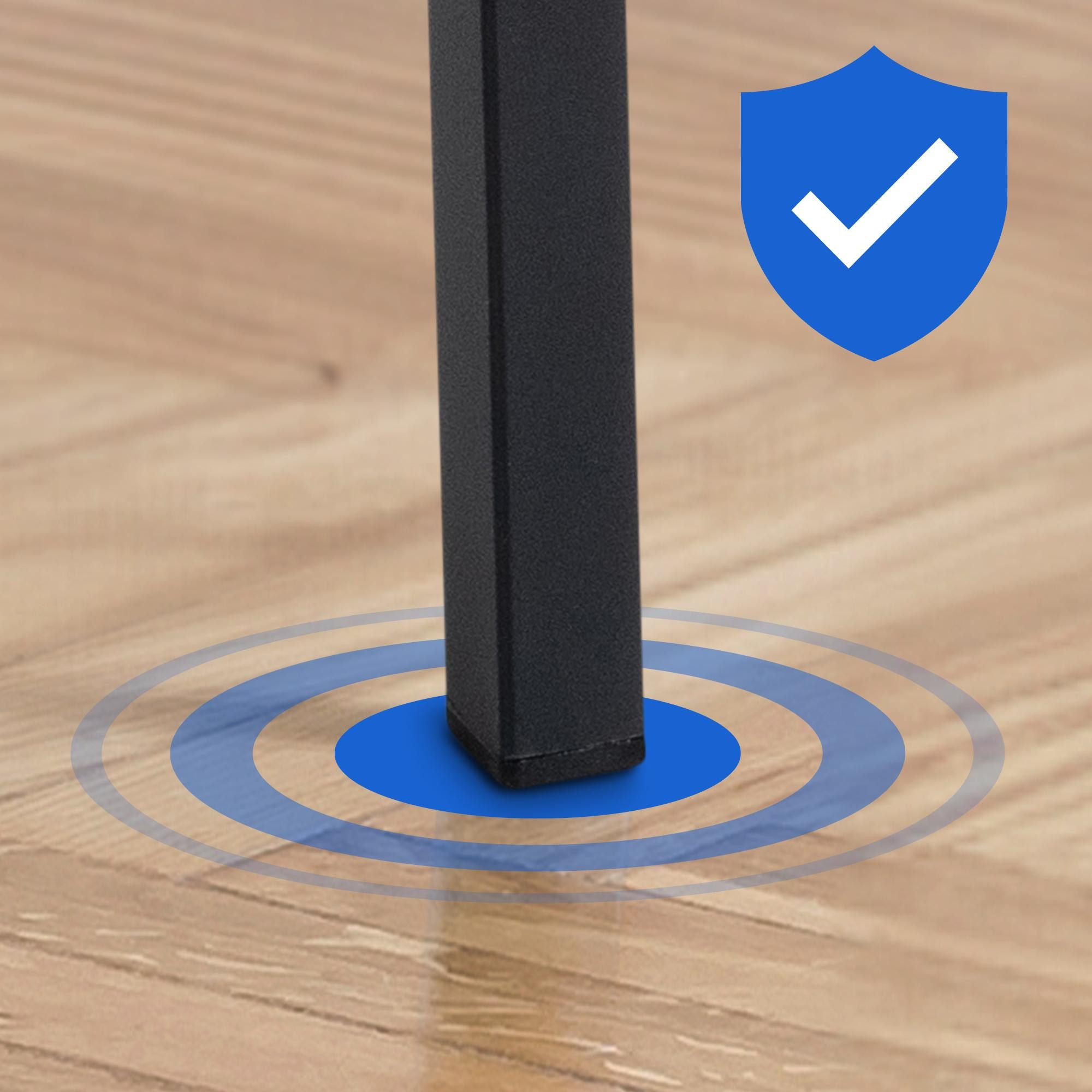 CLP Barhocker Damaso Stoff (2er Set, 2 St., 2er), Stoffbezug, bis 240 kg belastbar