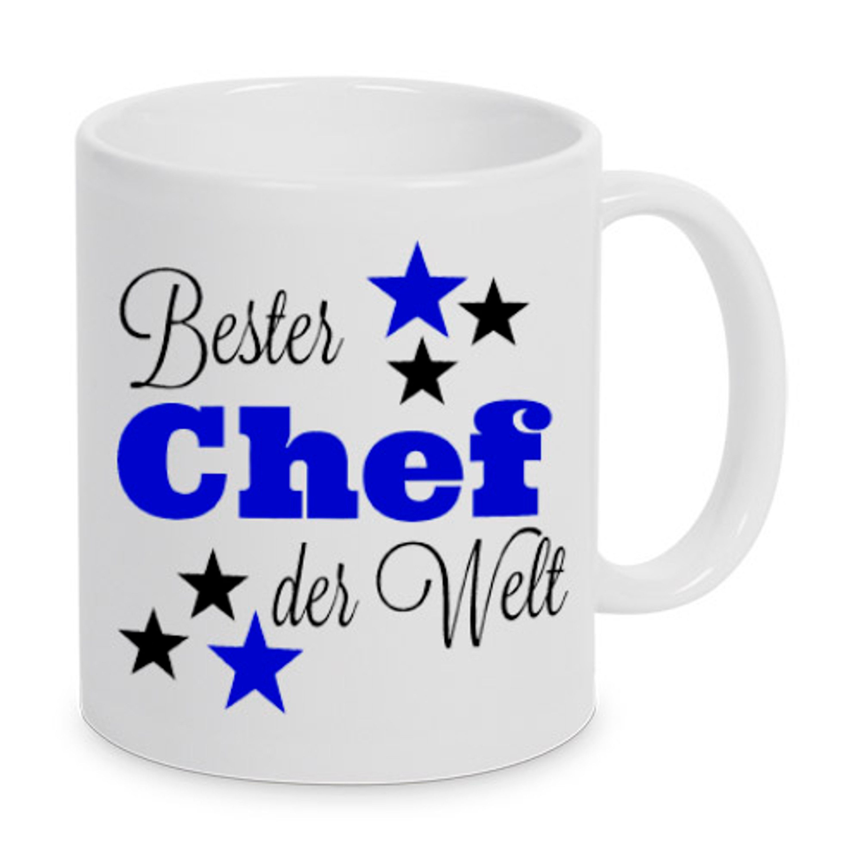 TASSENKING Tasse, Bester Chef der Welt - Tasse - Kaffeebecher