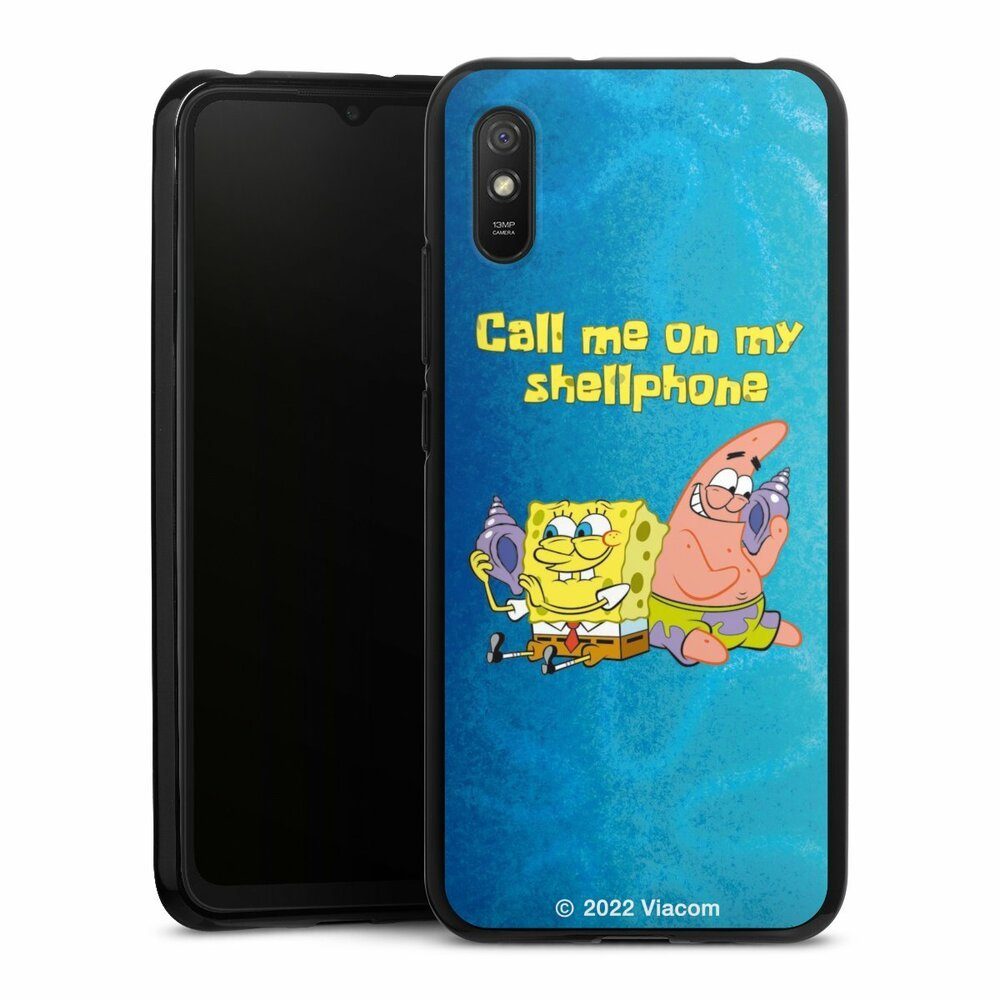 DeinDesign Handyhülle Patrick Star Spongebob Schwammkopf Serienmotiv, Xiaomi Redmi 9A Silikon Hülle Bumper Case Handy Schutzhülle