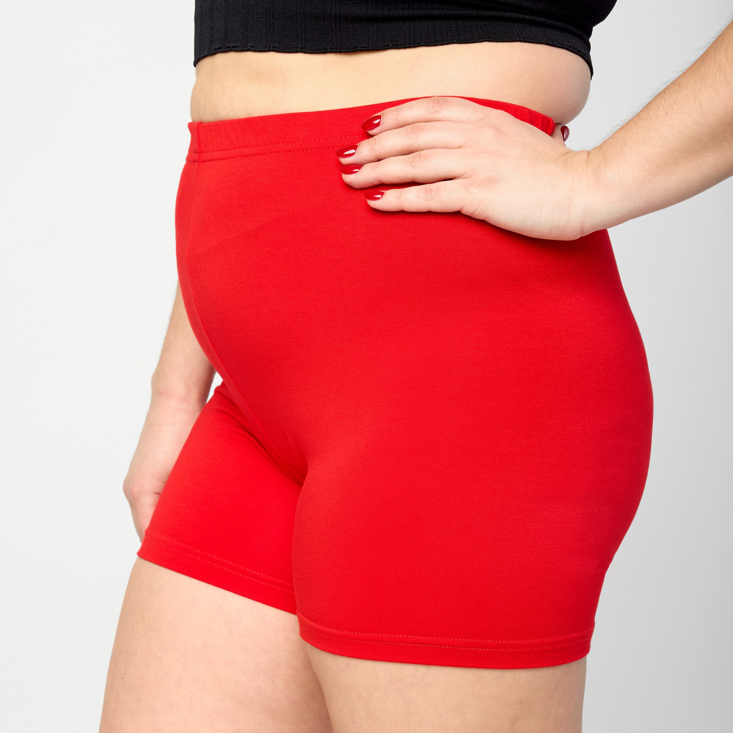 Merry Style Leggings Große Größen Damen Radlerhose aus Viskose MS10-451 (1-tlg)