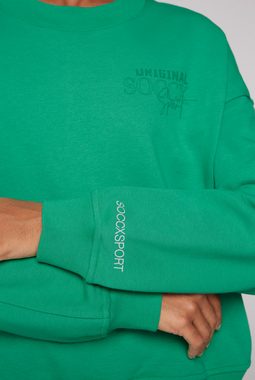 SOCCX Sweater mit Baumwolle