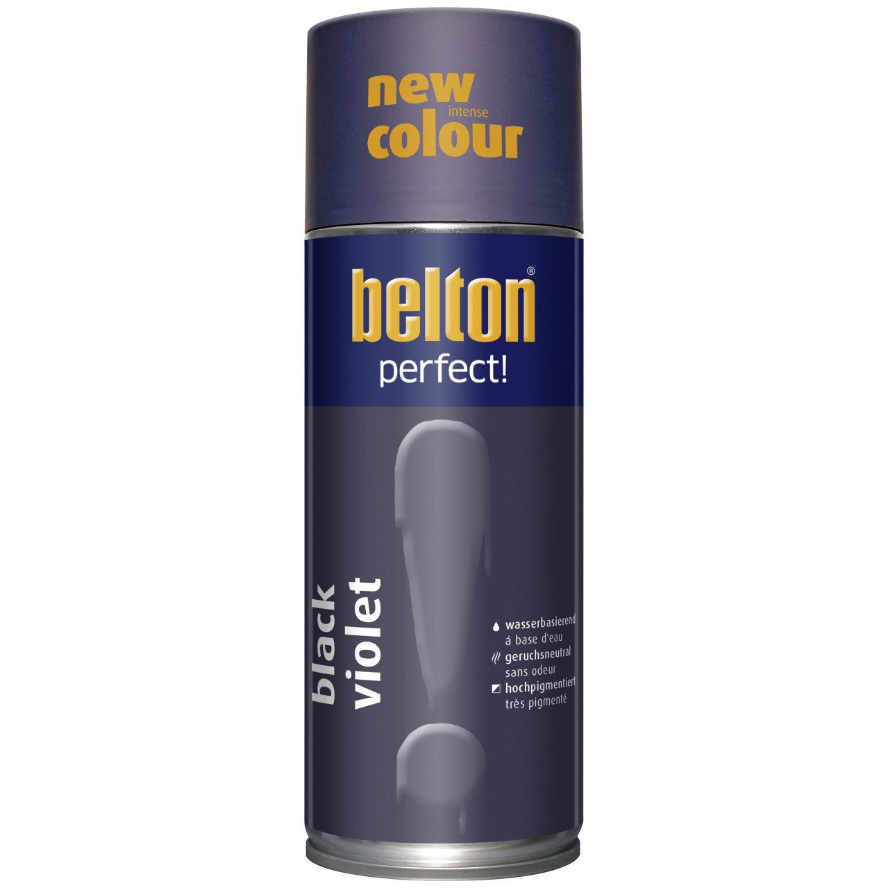 belton Sprühlack Belton perfect Lackspray 400 ml black violet matt