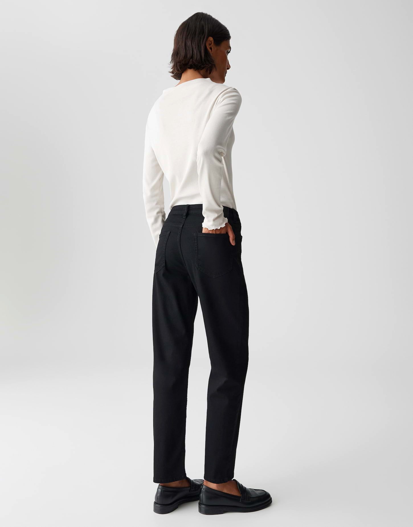 OPUS Skinny-fit-Jeans Jeans Elma Clever - Straight Leg