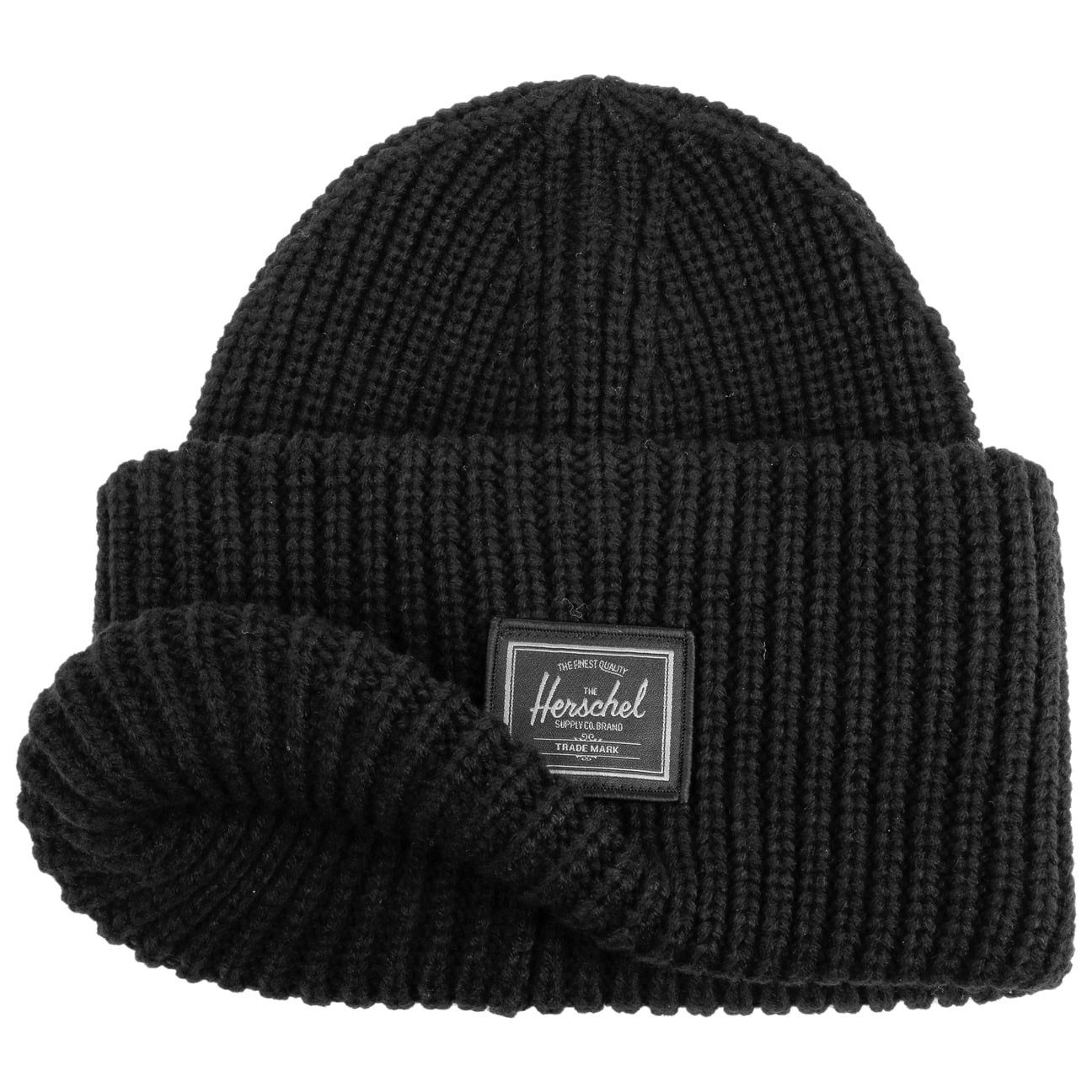 Herschel Beanie (1-St) Strickmütze mit Umschlag