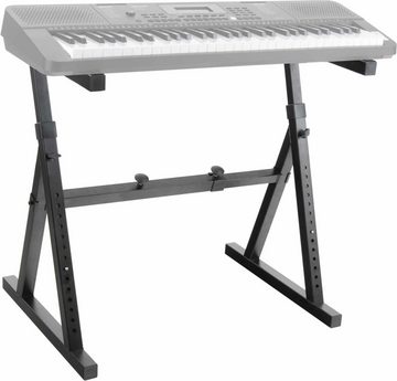 Classic Cantabile Keyboardständer KSD-400Pro MK II Keyboardstativ, Breite stufenlos verstellbar bis 95 cm - Höhenverstellbar bis 89 cm