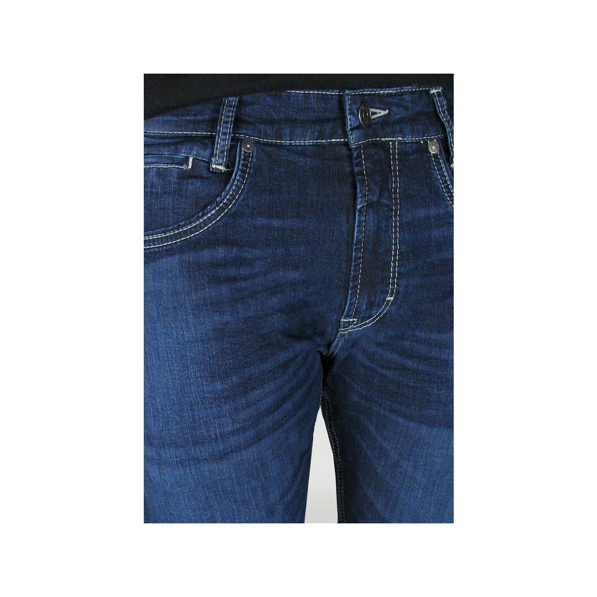 MAC 5-Pocket-Jeans dunkel-blau (1-tlg)