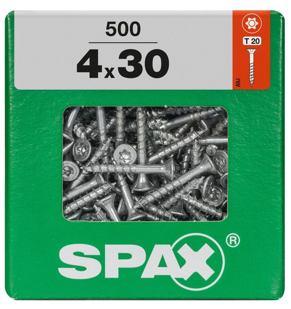 SPAX Holzbauschraube Spax Universalschrauben 4.0 x 30 mm TX 20 - 500