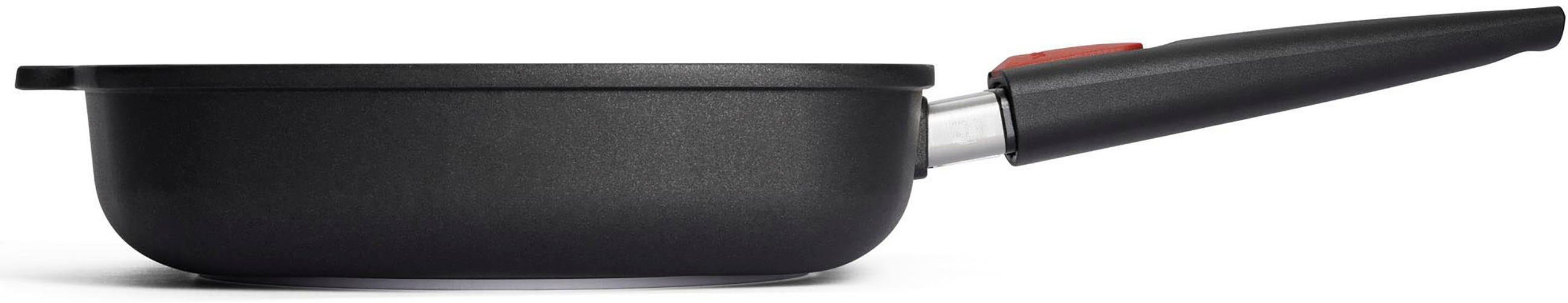 WOLL MADE IN GERMANY Bratpfanne Nowo, Aluminiumguss (1-tlg), von Hand gegossen, 26x26 cm, Induktion, Made in Germany