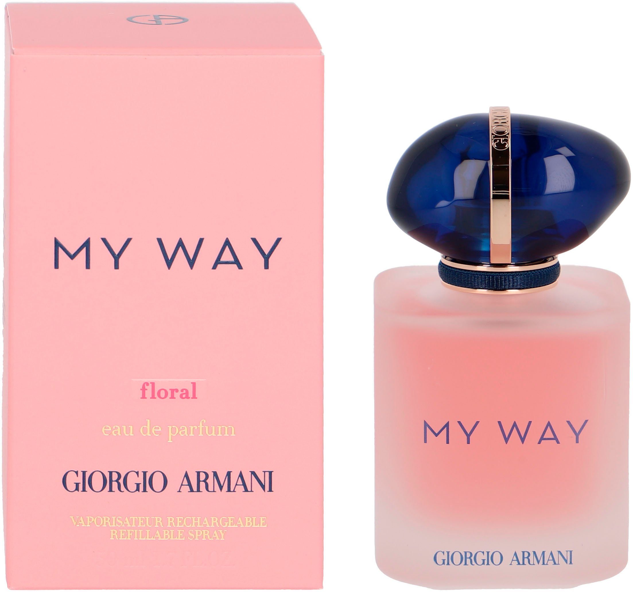 Giorgio Armani Eau de Parfum MY WAY FLORAL, EDP mit blumig-fruchtiger Komposition