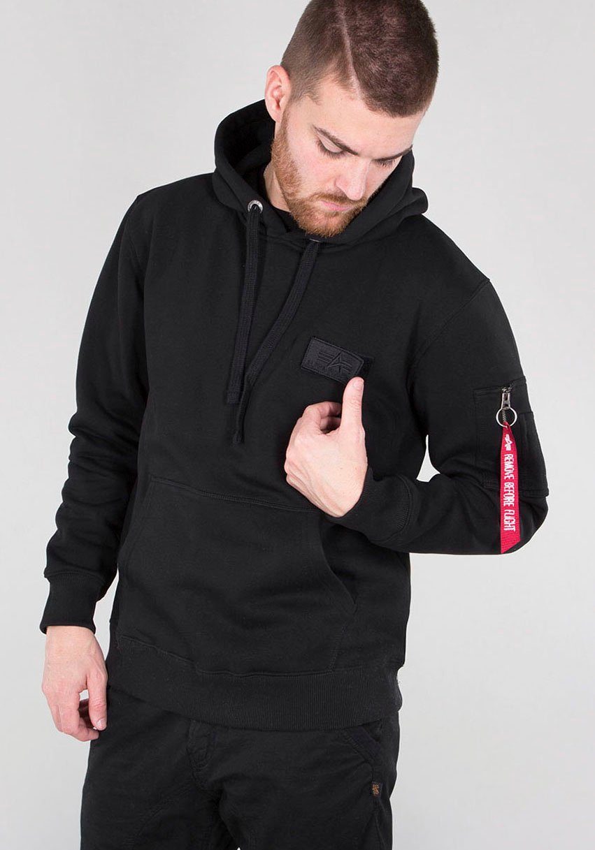 schwarz Alpha Industries Hoodie