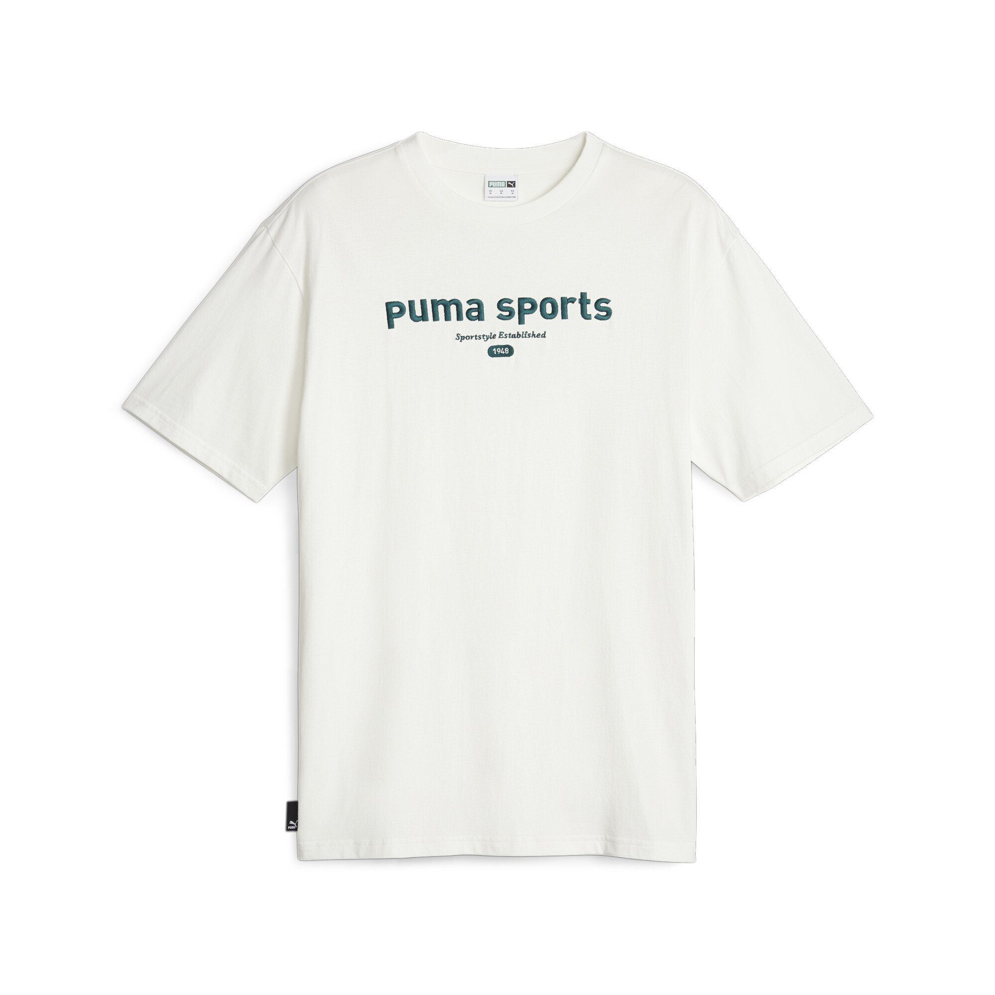PUMA T-Shirt PUMA TEAM T-Shirt Herren Warm White
