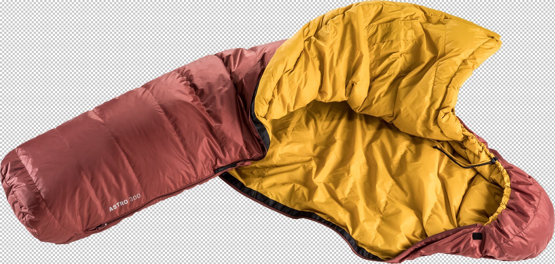 deuter Schlafsack Astro 300 REDWOOD-CURRY