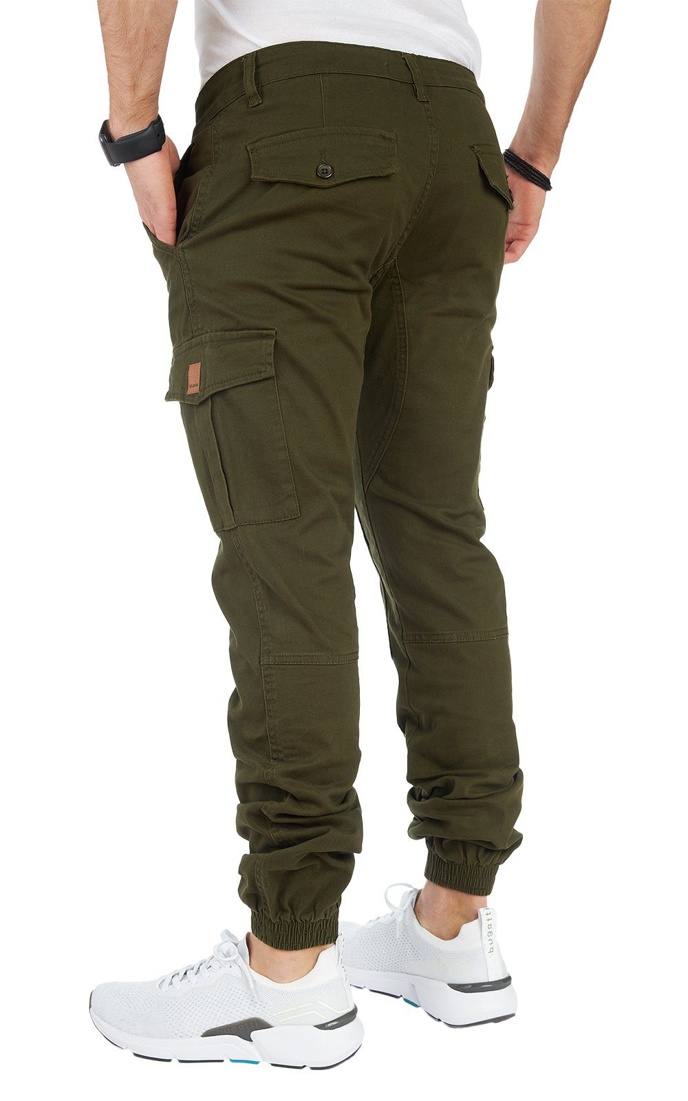 Styleko Chinohose Slim fit Cargohose Herren Cargohose männer Cargohose für Herren Jogger