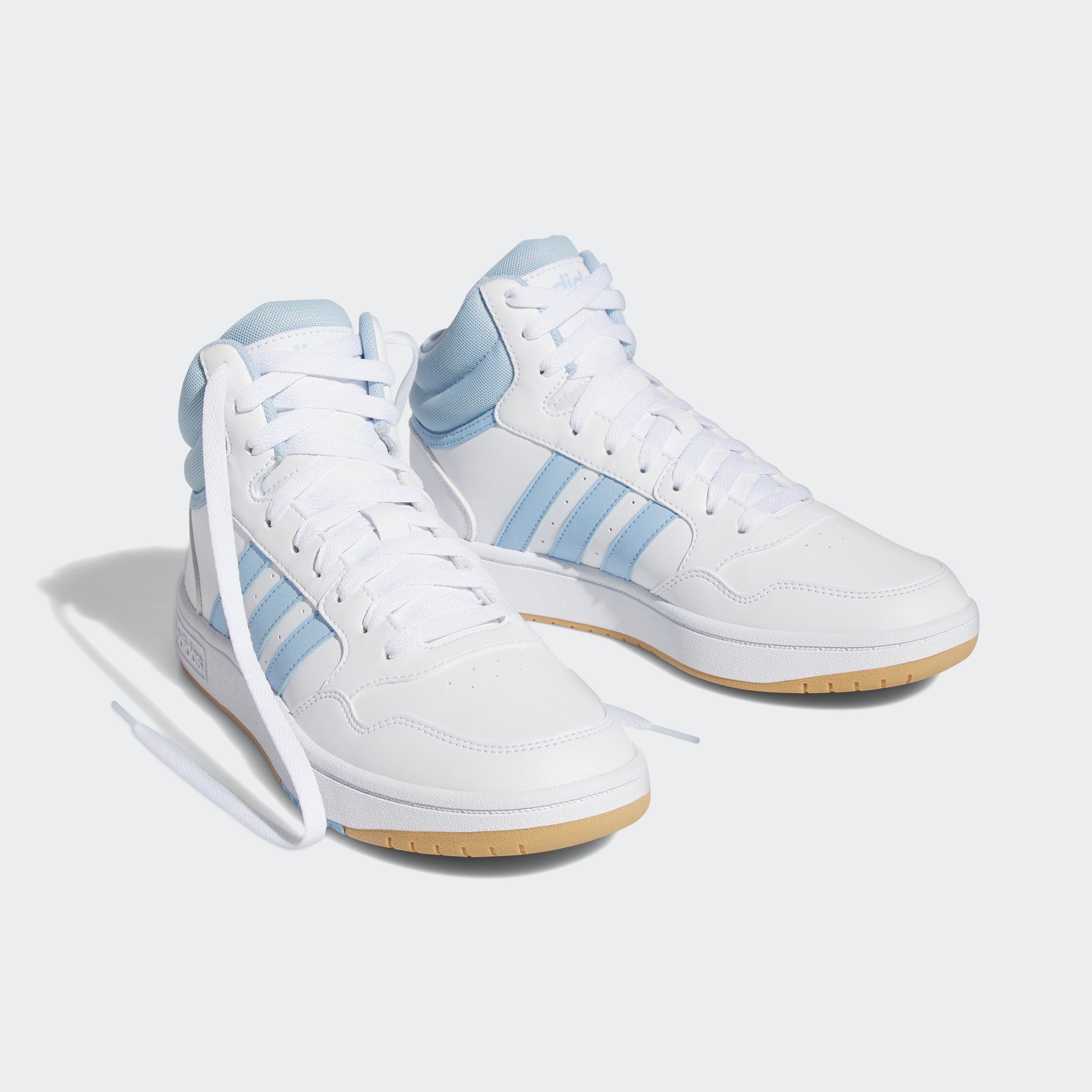 MID 3.0 White / Sportswear Cloud Sky Gum HOOPS Sneaker 3 adidas Clear /