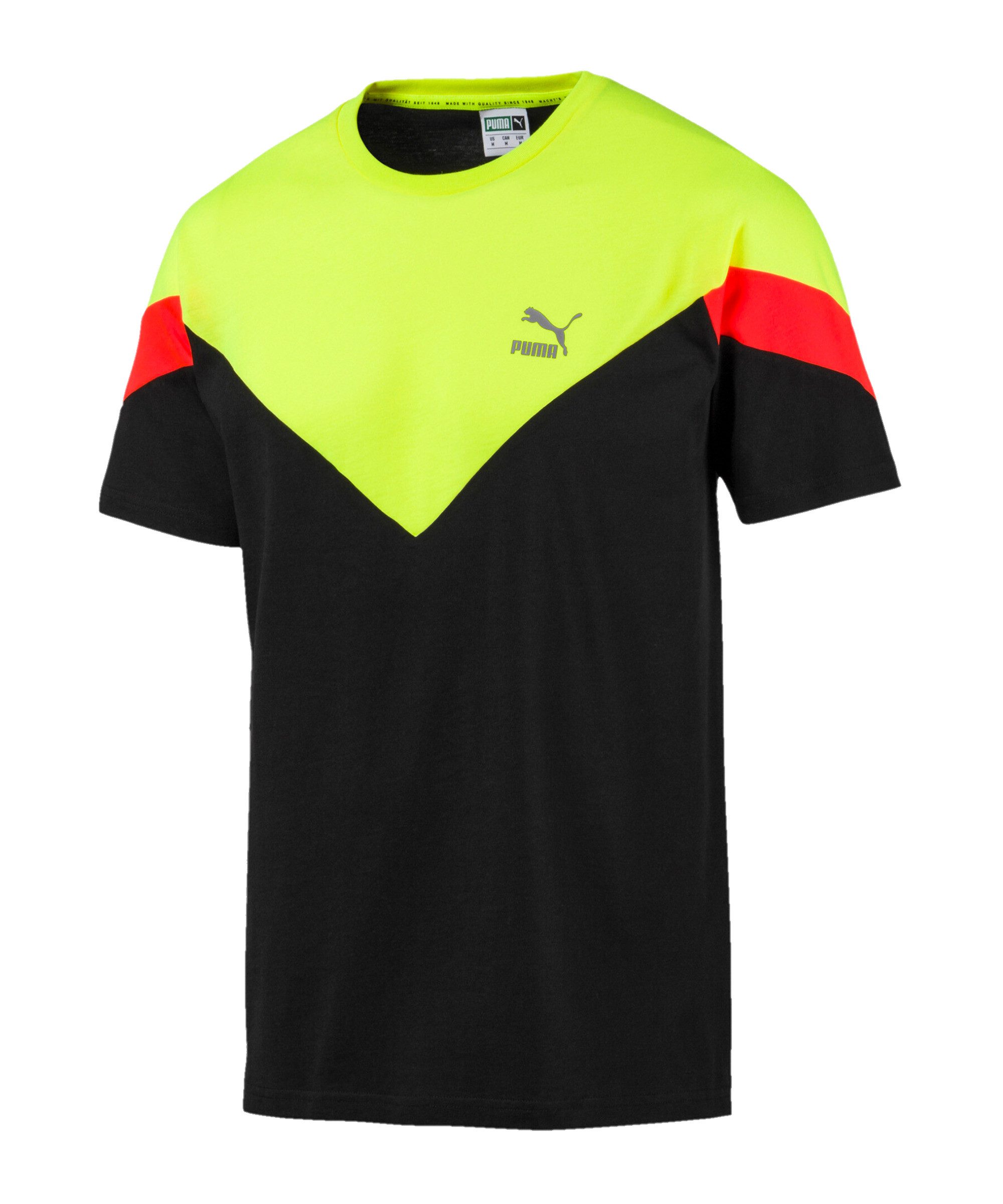 Sweatshirt PUMA MCS Tee Slim T-Shirt Kurzarm-Shirts Herren