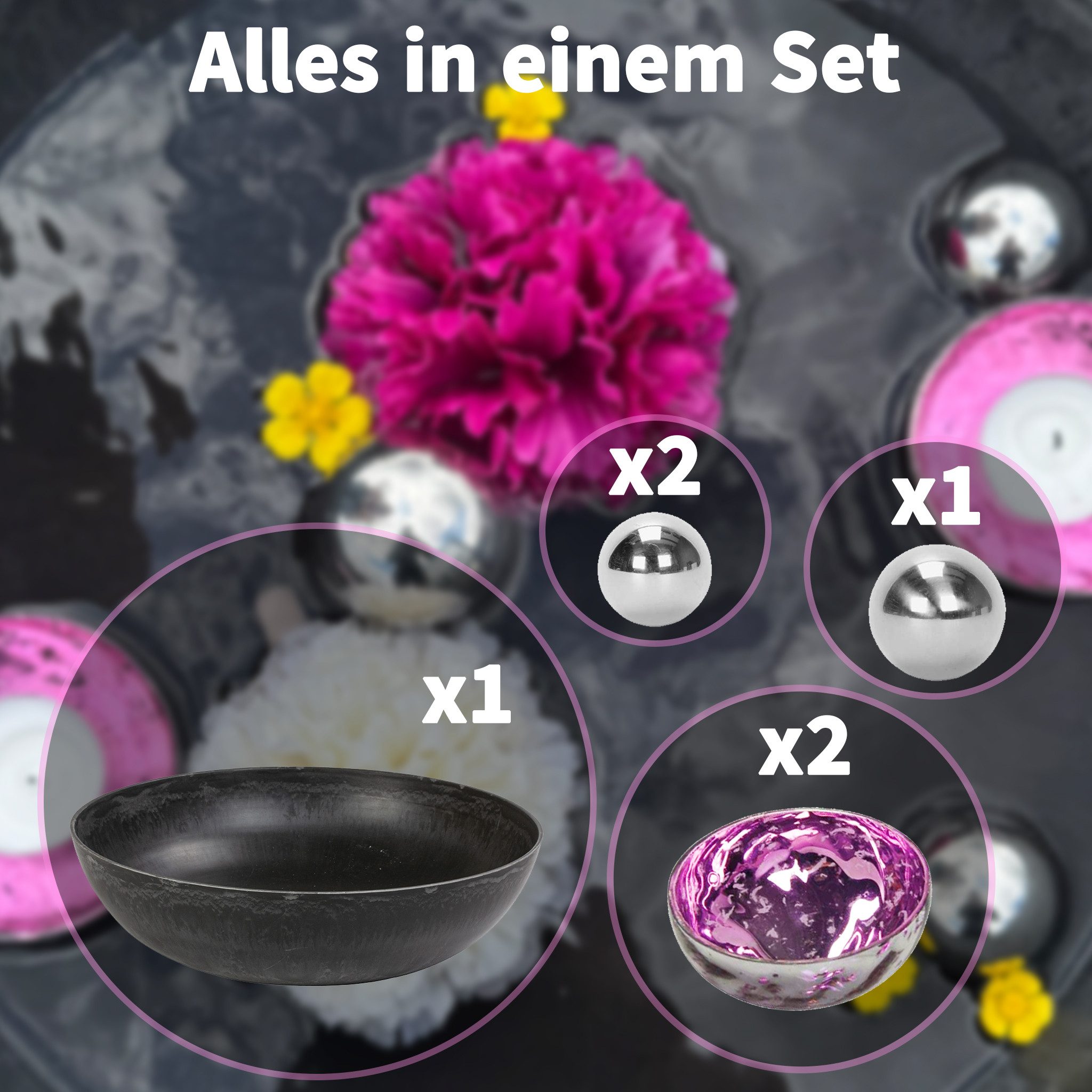 matches21 HOME & HOBBY Wasserspiel Miniteich günstig online kaufen